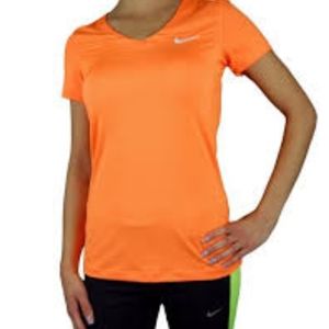 🍊🍊 Creamsicle Nike Pro Tee